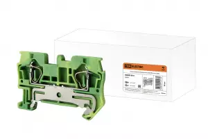 ЭЛМАКС - Зажим клеммный безвинтовой (ЗКБ) PEN 4 мм2 TDM элмакс, электротехника, кабель, светотехника, elmax.pro