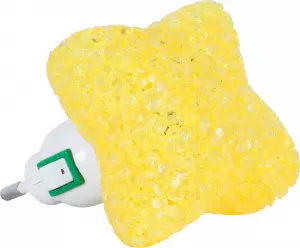 ЭЛМАКС - Ночник светодиодный NLA 10-SY ЗВЕЗДА жёлтая с выключателем 230В IN HOME элмакс, электротехника, кабель, светотехника, elmax.pro