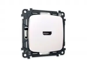 ЭЛМАКС - Комплект механизма розетки HDMI 2.0 OMEGA MO214010 Жемчуг 40V/500mA 2.0GHz 5-18Gbit/s QUANT (OP2140, элмакс, электротехника, кабель, светотехника, elmax.pro