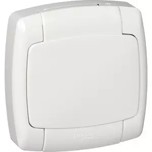 ЭЛМАКС - Розетка скрытая с заземлением 250В 16А со шторками белая IP44 РС16-126Б Рондо элмакс, электротехника, кабель, светотехника, elmax.pro