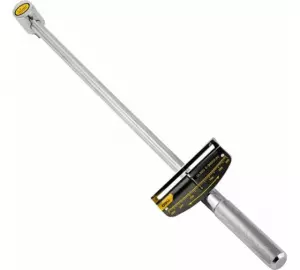 Ключ динамометрический Deli DL300 0-300Нм, 1/2", длина 480мм, головка Cr-V, противоскользящая рукоят