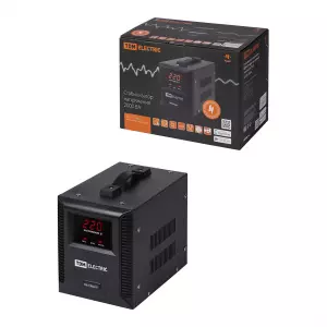 Стабилизатор напряжения БСР1-2,0 кВА электронный переносной TDM