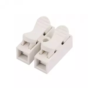 ЭЛМАКС - Клемма пружинная соединительная (нажимная) DF-102 100шт. элмакс, электротехника, кабель, светотехника, elmax.pro