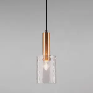 ЭЛМАКС - Подвесной светильник 50177/1 черный/бронза элмакс, электротехника, кабель, светотехника, elmax.pro