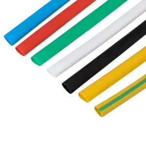 ЭЛМАКС - Набор термоусаживаемых трубок №13 ТУТ нг 4/2мм, 7 цветов (упак. 21 шт. по 10см) REXANT элмакс, электротехника, кабель, светотехника, elmax.pro