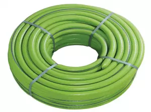 Шланг поливочный армированный "Садовник", 3-слойный, лайм, 3/4"x25 м