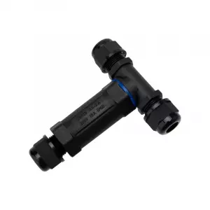 ЭЛМАКС - Кабельный коннектор T-образный (3PIN 0,5-2,5мм2) IP68 REXANT элмакс, электротехника, кабель, светотехника, elmax.pro