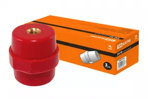 ЭЛМАКС - Изолятор SM40 силовой Н40хD40хМ8мм TDM элмакс, электротехника, кабель, светотехника, elmax.pro