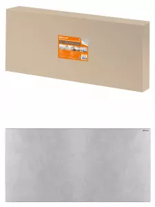 Энергосберегающий обогреватель ЭКО-700, керамика, 0,7 кВт, 60х120х4,5 см, серый, TDM