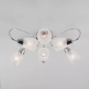 ЭЛМАКС - Потолочный светильник 30152/6 хром элмакс, электротехника, кабель, светотехника, elmax.pro