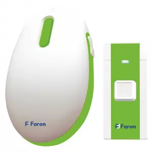 ЭЛМАКС - Звонок электрический дверной, (36 мелодий), белый, зеленый, E-375 элмакс, электротехника, кабель, светотехника, elmax.pro