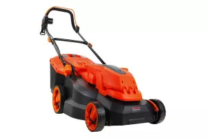 ЭЛМАКС - Газонокосилка Hammerflex ETK1400 1500Вт шир.38см выс.20-70мм травосборник 35л элмакс, электротехника, кабель, светотехника, elmax.pro