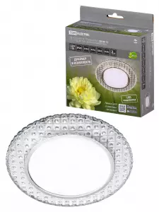 ЭЛМАКС - Светильник встраиваемый СВ 03-17 GX53 230В LED подсветка 5 Вт зеркальный/хром TDM элмакс, электротехника, кабель, светотехника, elmax.pro