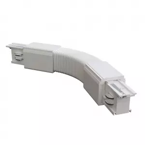 Коннектор гибкий Trinity белый