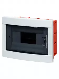 ЭЛМАКС - Бокс ЩРВ-ПМ-8 модулей, встраиваемый, АБС-пластик, IP40, Народный элмакс, электротехника, кабель, светотехника, elmax.pro