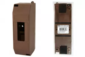 ЭЛМАКС - Бокс КМПн 1/2 для наружной установки IP20 "ЭКО" (бук) инд. штрихкод TDM элмакс, электротехника, кабель, светотехника, elmax.pro