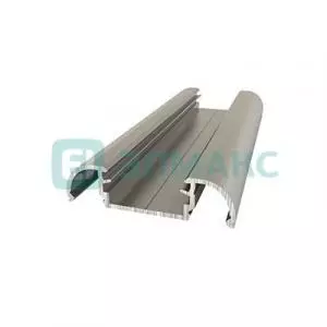 ЭЛМАКС - Алюминиевый анодированный профиль накладной со скругленными краями элмакс, электротехника, кабель, светотехника, elmax.pro