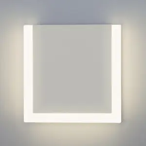 ЭЛМАКС - Настенный светодиодный светильник 40146/1 LED белый элмакс, электротехника, кабель, светотехника, elmax.pro