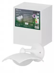 ЭЛМАКС - Светильник садово-парковый LED "СИТИ" ДБУ 07-08-004 У1 8 Вт 230 В 6500 К настенный белый TDM элмакс, электротехника, кабель, светотехника, elmax.pro