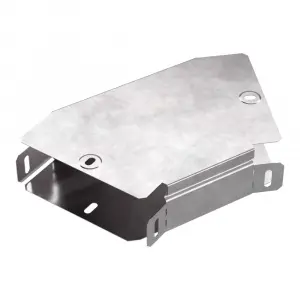 Угол горизонтальный 45 градусов с крышкой Стандарт 150х50 Промрукав