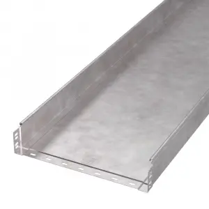 Лоток неперфорированный Стандарт HDZ 400х80х3000 (1,0 мм) (6 м/уп) Промрукав