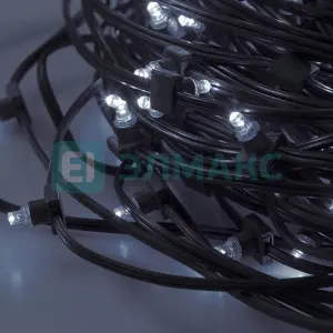 ЭЛМАКС - Гирлянда "LED ClipLight" 12V 300 мм, цвет диодов Белый элмакс, электротехника, кабель, светотехника, elmax.pro