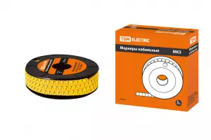 ЭЛМАКС - Маркер МК3 - 6мм символ "7" 350шт/ролл TDM элмакс, электротехника, кабель, светотехника, elmax.pro