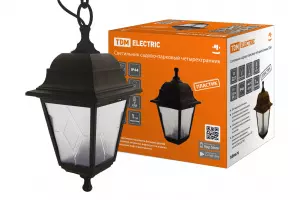 ЭЛМАКС - Светильник садово-парковый НСУ 04-60-001 четырехгр., подвес, пластик, расс.пластик, черный TDM элмакс, электротехника, кабель, светотехника, elmax.pro