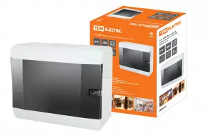 ЭЛМАКС - Бокс ЩРН-Пм-8 модулей навесной пластик IP41 TDM элмакс, электротехника, кабель, светотехника, elmax.pro