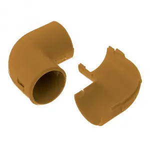 Соединитель угловой разборный бук d32 мм (30шт/300шт уп/кор) Промрукав Соединитель угловой разборный бук d32 мм (30шт/300шт уп/кор) Промрукав