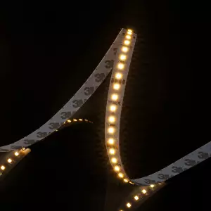 Лента светодиодная стабилиз., SMD 2835, 120LED/m, 9,6Вт/м, 24В , IP20, Теплый белый