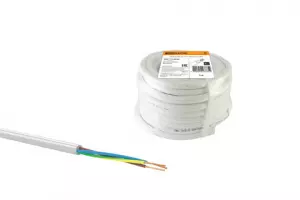 ЭЛМАКС - Провод ПВС 3х0,75 ГОСТ (100м), белый TDM элмакс, электротехника, кабель, светотехника, elmax.pro