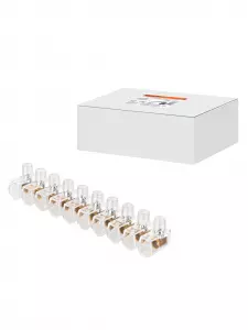 ЭЛМАКС - Клеммник концевой изолированный ККИ 2,5 мм2 (10х1) TDM элмакс, электротехника, кабель, светотехника, elmax.pro