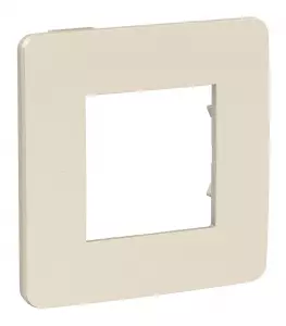 ЭЛМАКС - UNICA STUDIO рамка 1-постовая, бежевый/бежевый элмакс, электротехника, кабель, светотехника, elmax.pro