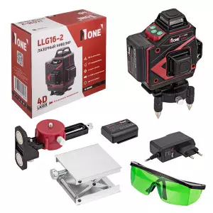 ЭЛМАКС - Уровень лазерный LLG16-2 (ЗЕЛЕНЫЙ,16линий,30м дальн,980нм длина волны,2акк,самовыравн,КЕЙС) №1 элмакс, электротехника, кабель, светотехника, elmax.pro