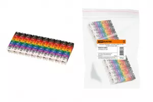 ЭЛМАКС - Маркеры наборные – комплект цифр («0»-«9») 2,5 мм2 (150 шт.) TDM элмакс, электротехника, кабель, светотехника, elmax.pro