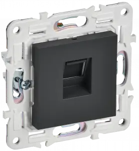 ЭЛМАКС - SKANDY Роз. комп. RJ45 кат.5E SK-K01G граф. IEK элмакс, электротехника, кабель, светотехника, elmax.pro