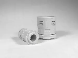 Муфта вводная для гофрированных труб серая ВМ-ГТ-16 Промрукав Муфта вводная для гофрированных труб серая ВМ-ГТ-16 Промрукав