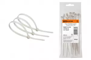 ЭЛМАКС - Хомут 4,8х500мм нейлон (белый) (50шт) TDM элмакс, электротехника, кабель, светотехника, elmax.pro