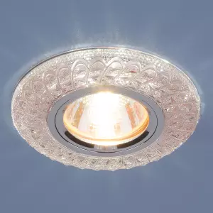 Встраиваемый точечный светильник со светодиодной подсветкой 2180 MR16 PK розовый