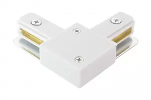 ЭЛМАКС - Коннектор L-образный для шинопровода TLC-01-WH-L, белый, TDM элмакс, электротехника, кабель, светотехника, elmax.pro