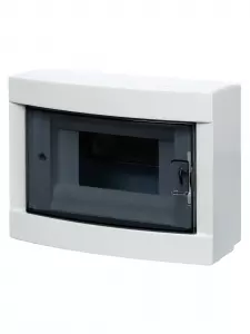 ЭЛМАКС - Бокс ЩРН-ПМ-6 модулей, навесной, АБС-пластик, IP41, Народный элмакс, электротехника, кабель, светотехника, elmax.pro