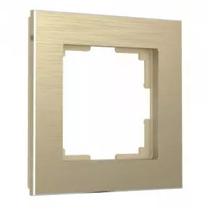 ЭЛМАКС - W0011711/ Рамка на 1 пост (шампань) элмакс, электротехника, кабель, светотехника, elmax.pro