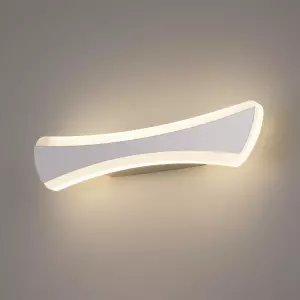 ЭЛМАКС - Wave LED хром Настенный светодиодный светильник MRL LED 1090 элмакс, электротехника, кабель, светотехника, elmax.pro