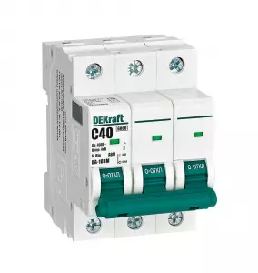 Авт. выкл. без теплозащиты 3P 40А х-ка C 6кА ВА-103M