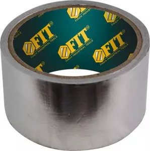 Лента алюминиевая клейкая, 50 мм х 25 м (FIT IT)