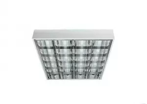 ЭЛМАКС - ЛПО 4*18-CSVT встроен. зерк/реш. ЭПРА Светильник люм. элмакс, электротехника, кабель, светотехника, elmax.pro