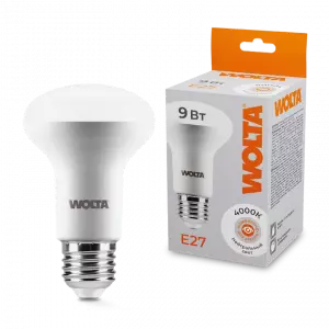 ЭЛМАКС - Светодиодная лампа WOLTA 25S63R9E27 9Вт 4000K E27 элмакс, электротехника, кабель, светотехника, elmax.pro