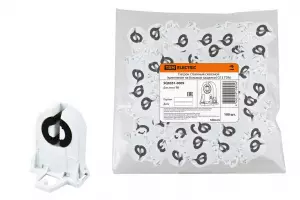 ЭЛМАКС - Патрон стоечный сквозной (крепление на боковые защелки) G13 TDM элмакс, электротехника, кабель, светотехника, elmax.pro