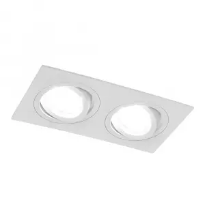 ЭЛМАКС - Светильник встраиваемый Feron DL2802 потолочный MR16 G5.3 белый 40529 элмакс, электротехника, кабель, светотехника, elmax.pro